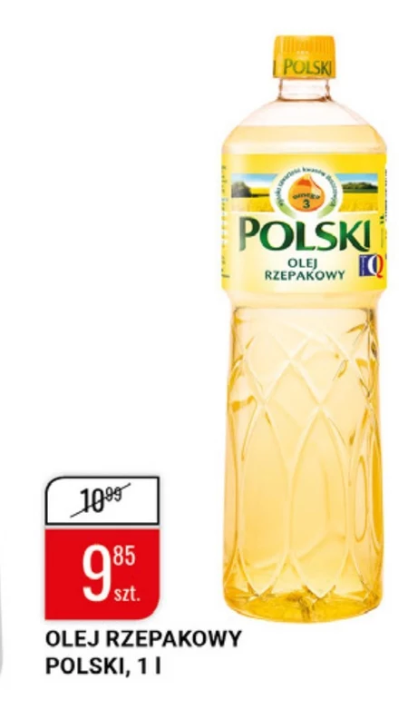 Polski olej rzepakowy 1 l