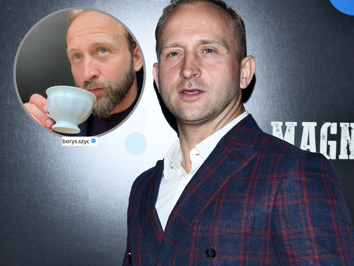 Borys Szyc komentuje wpadkę na Instagramie @borys.szyc/