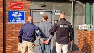 Zatrzymanie podejrzanego 25-latka