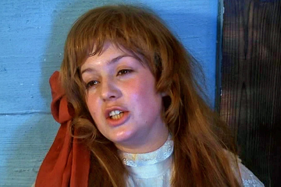 Gabriela Kownacka w scenie z "Wesela" Andrzeja Wajdy