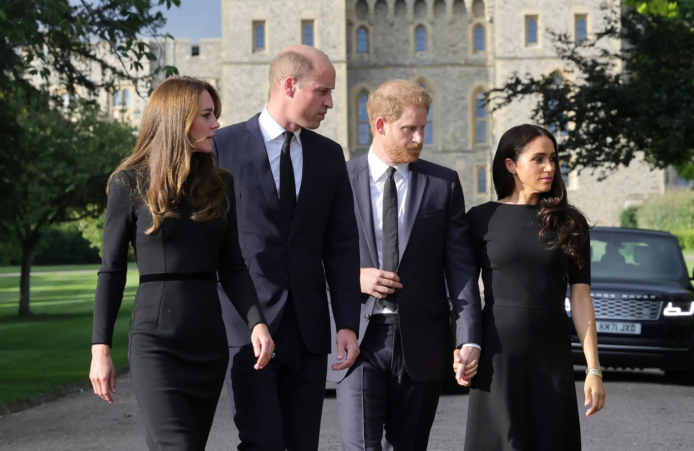 Kate, William, Harry i Meghan