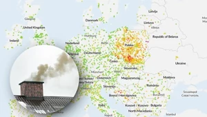 Smog powrócił. Polska znów jest żółtą plamą na mapie Europy