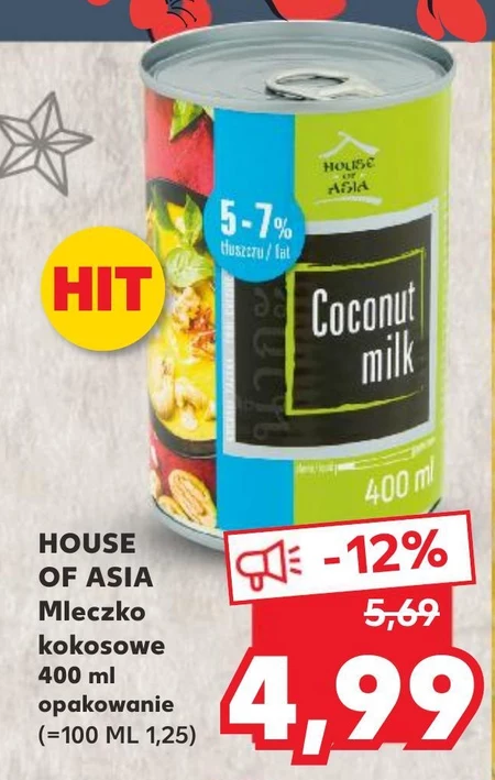 Mleczko kokosowe House of Asia