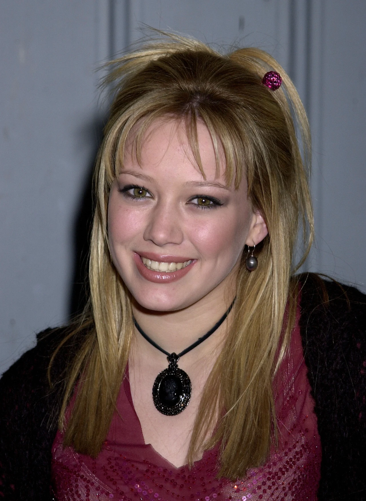 Hilary Duff, zdjęcie z listopada 2001 r.