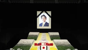 Pogrzebowe uroczystości państwowe odbyły się w Nippon Budokan w Tokio, 27 września 2022 roku