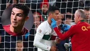 Cristiano Ronaldo przeciwko Hiszpanii zagrałz podbitym okiem