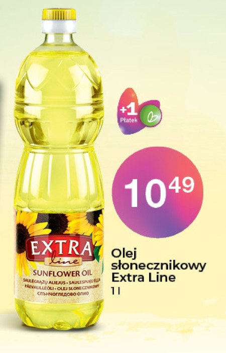Olej Extra Line - promocja Stokrotka Express - Ding.pl