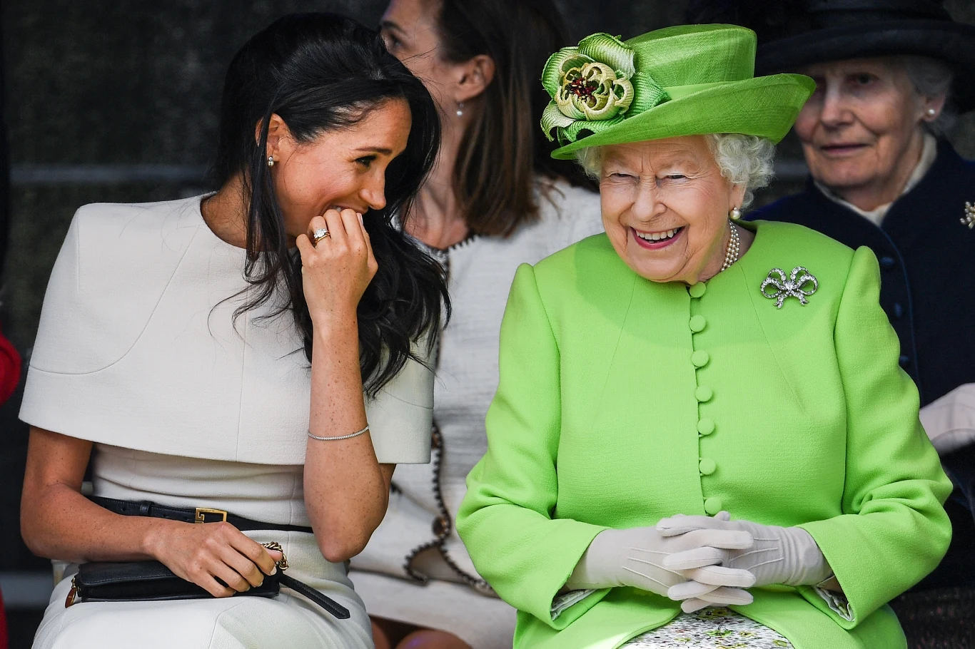 Meghan Markle, królowa Elżbieta II