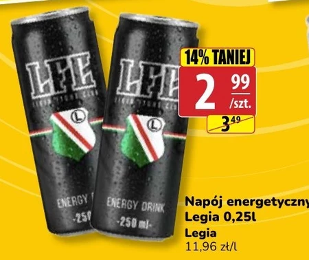 Napój energetyczny Legia