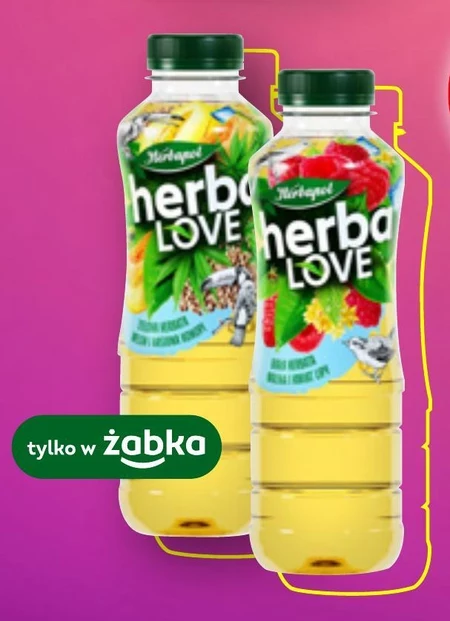 Herbapol HerbaLove Napój owocowo-herbaciany zielona herbata poziomka i rumianek 500 ml