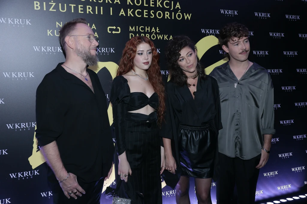 Kukulska z mężem i dziećmi