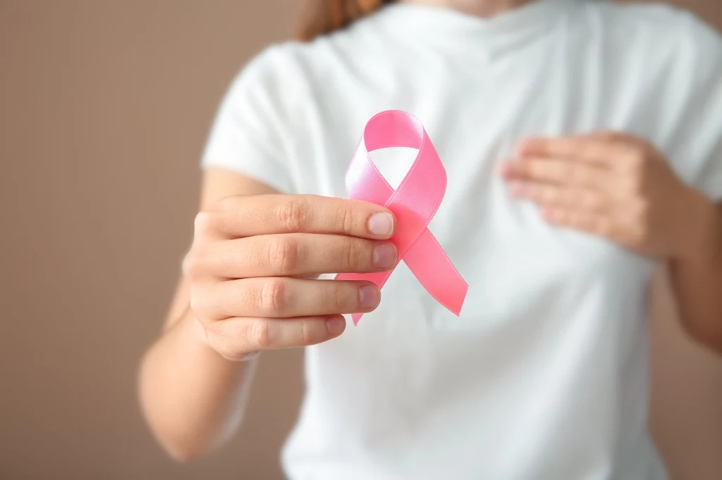 Rak piersi jest najczęściej występującym nowotworem złośliwym u kobiet 