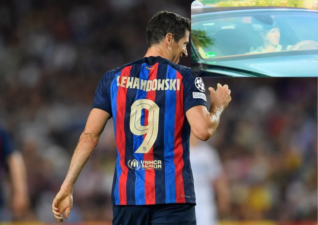 Robert Lewandowski został "przyłapany" przez hiszpańskich dziennikarzy Robert Lewandowski został "przyłapany" przez hiszpańskich dziennikarzy