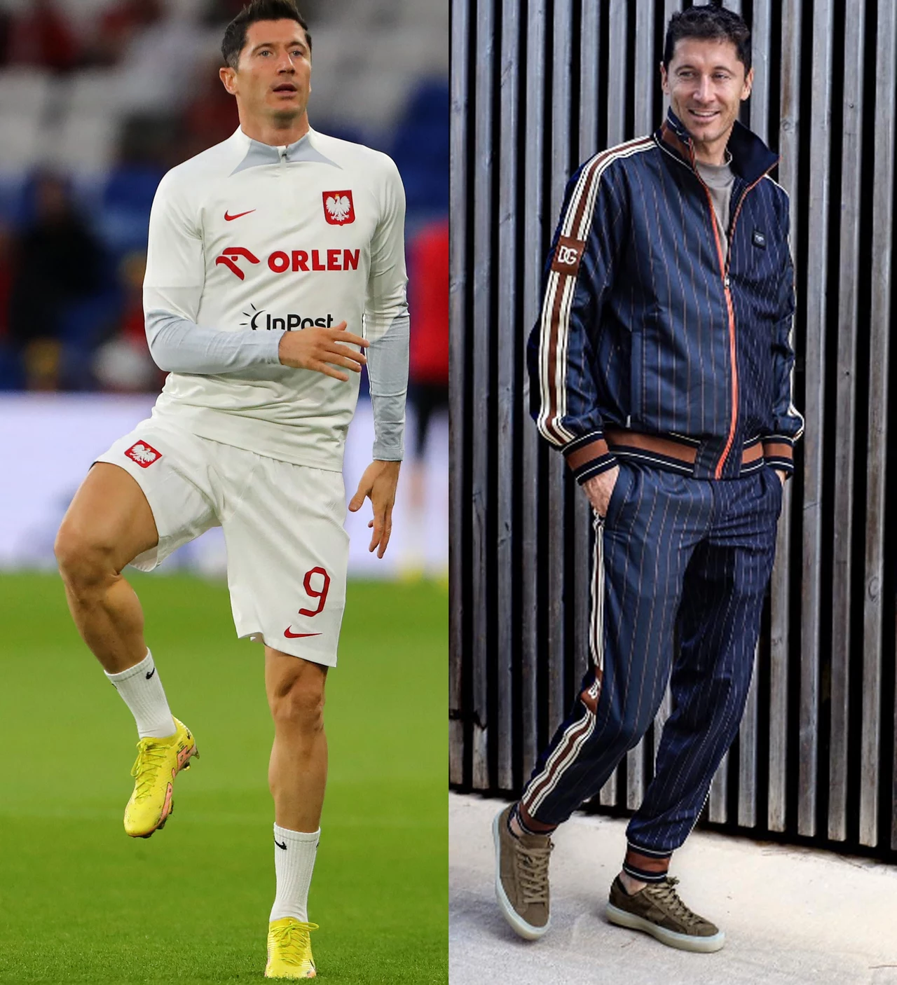Robert Lewandowski zaprezentował oryginalną stylizację Robert Lewandowski zaprezentował oryginalną stylizację