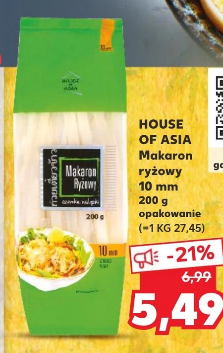 House of Asia Makaron ryżowy 200 g