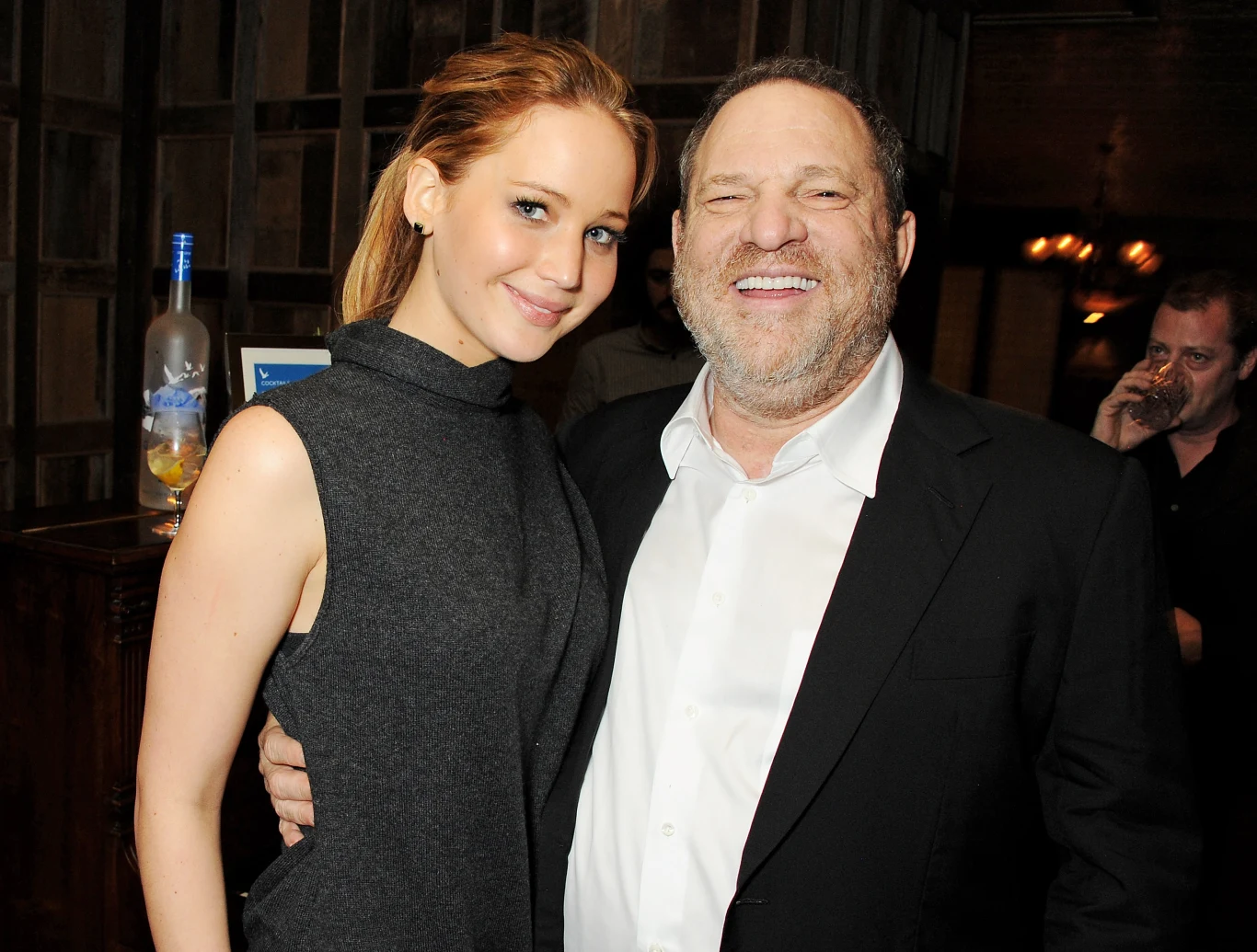 Jennifer Lawrence i Harvey Weinstein, 2013 r.