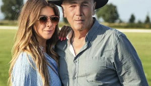 Karol Strasburger z żoną Małgorzatą