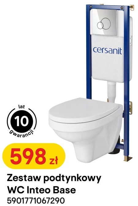 Zestaw podtynkowy Cersanit