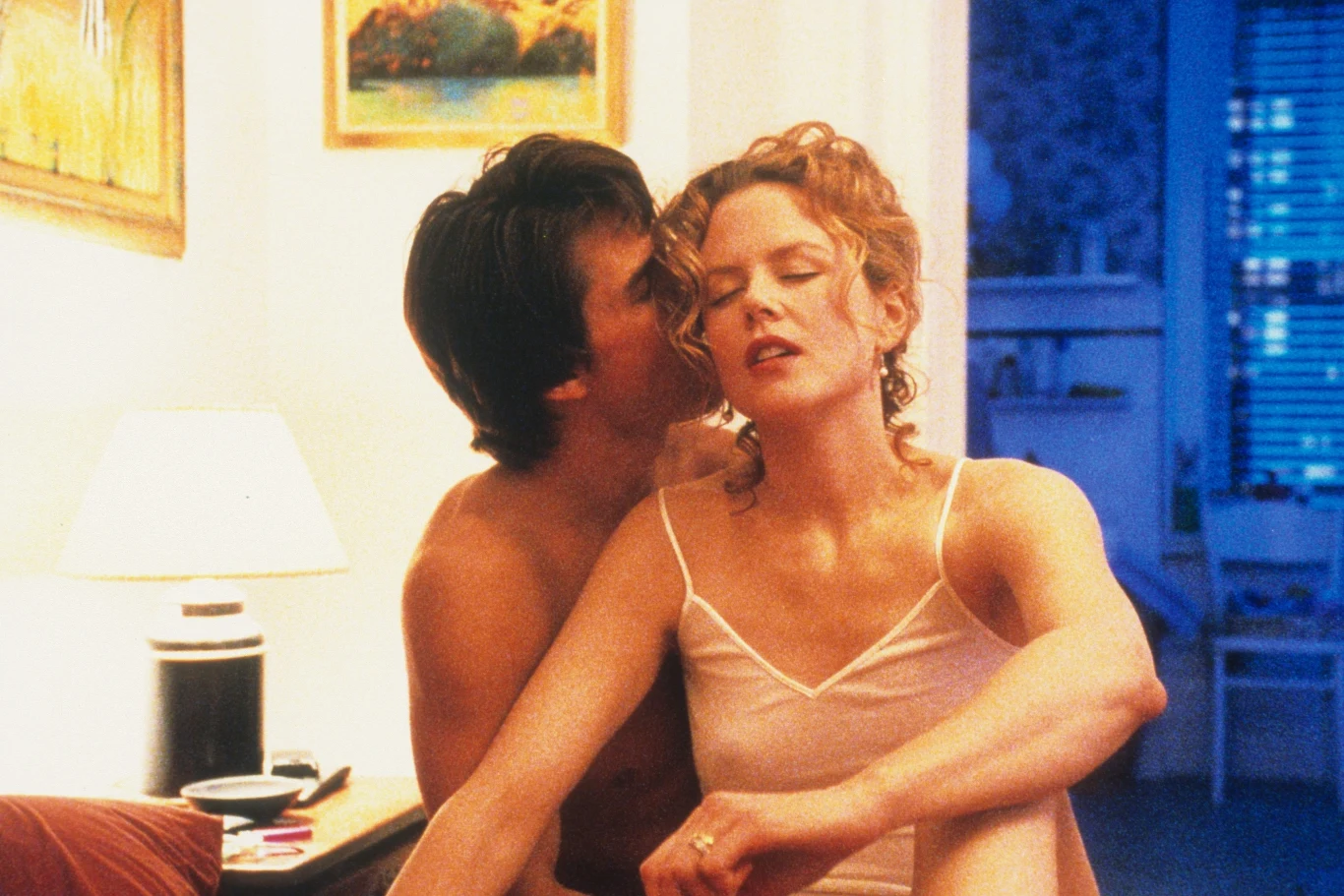 Tom Cruise i Nicole Kidman w filmie "Oczy szeroko zamknięte" (1999)