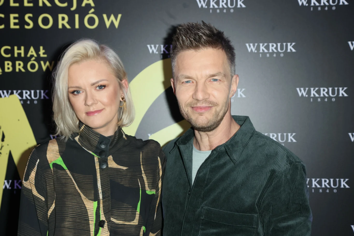 Adam Sztaba z ukochaną żoną Adam Sztaba z ukochaną żoną