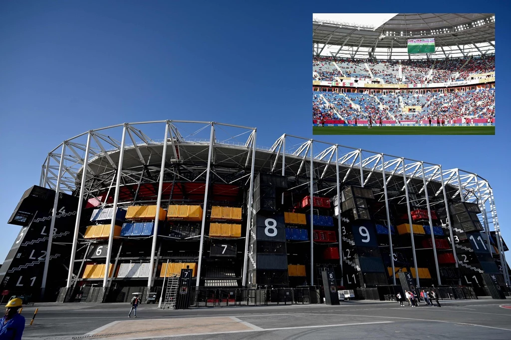 Stadion (Stadium) 974, na którym Polska zagra dwa mecze podczas mundialu 2022 w Katarze Stadion (Stadium) 974, na którym Polska zagra dwa mecze podczas mundialu 2022 w Katarze
