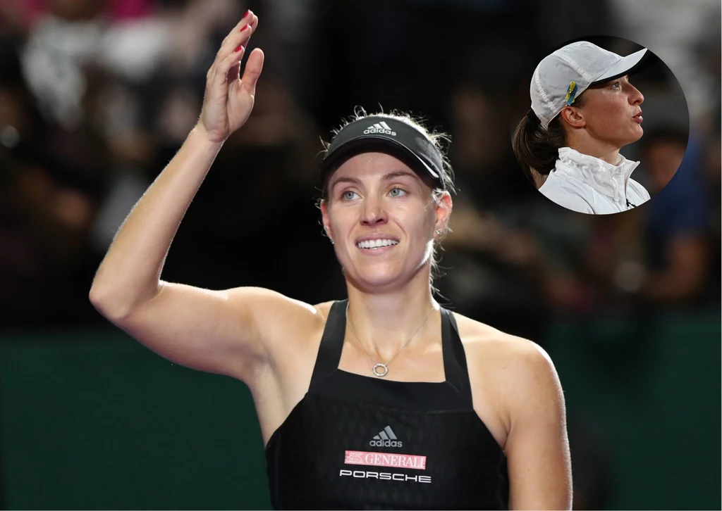 Angelique Kerber i Iga Świątek Angelique Kerber i Iga Świątek