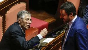 Umberto Bossi i Matteo Salvini