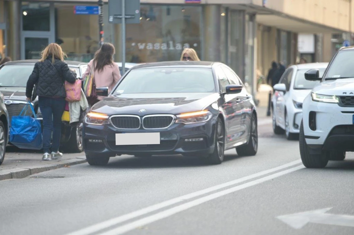 Majka Jeżowska zablokowała ulicę Majka Jeżowska zablokowała ulicę