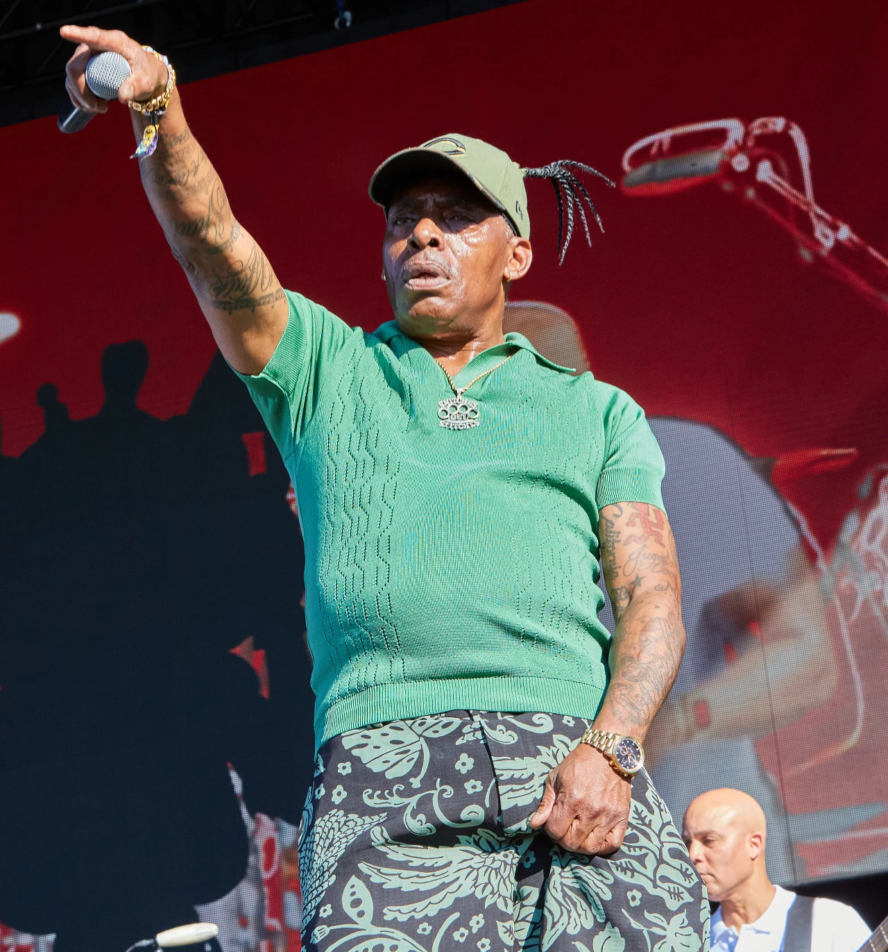 Coolio na koncercie w sierpniu 2022 roku Coolio na koncercie w sierpniu 2022 roku