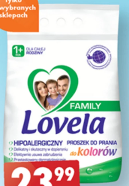 Lovela Family Hipoalergiczny proszek do prania do kolorów 2,1 kg