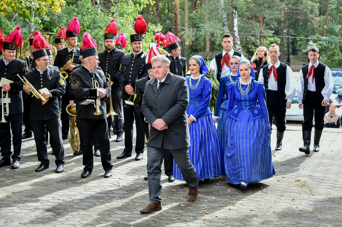Pogrzeb Franciszka Pieczki.