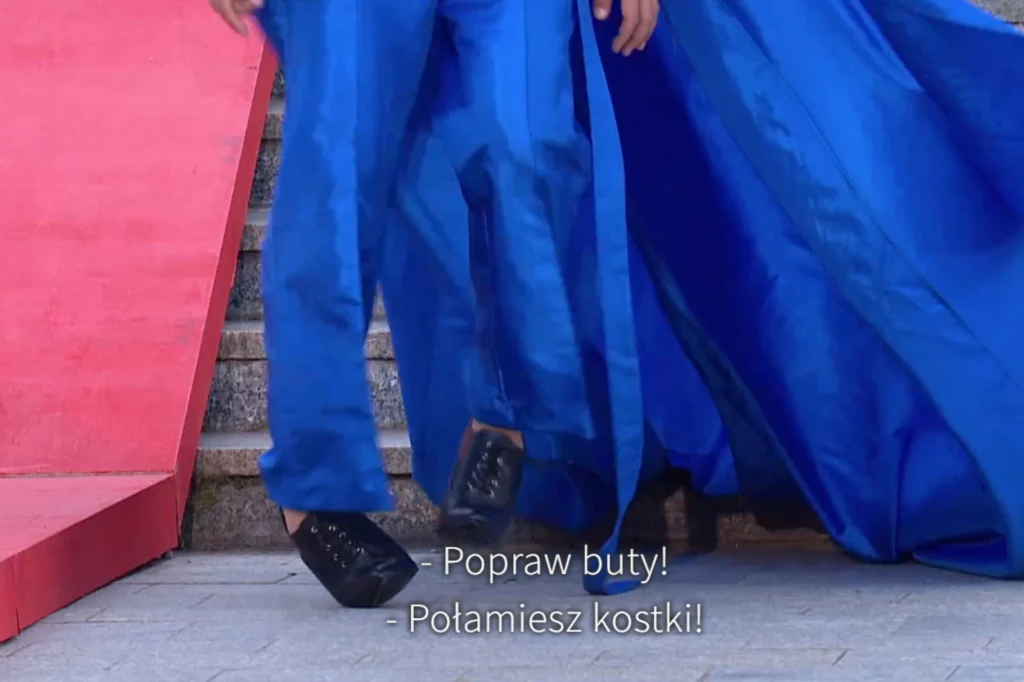 Wypadek na planie "Top Model"/screenshot Wypadek na planie "Top Model"/screenshot