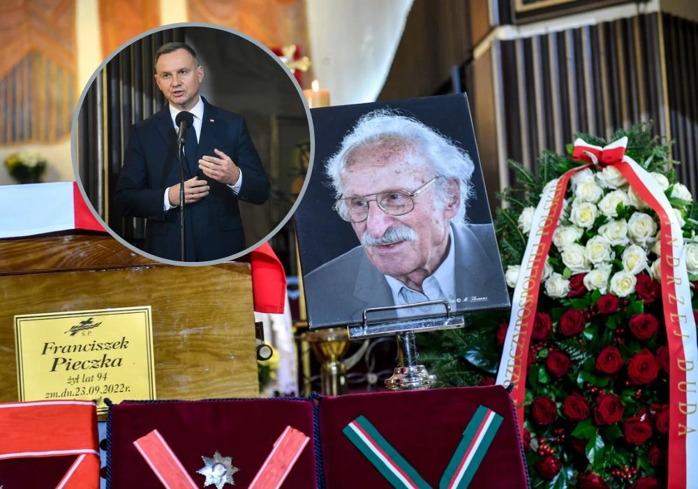 Andrzej Duda przemówił na pogrzebie Franciszka Pieczki Andrzej Duda przemówił na pogrzebie Franciszka Pieczki