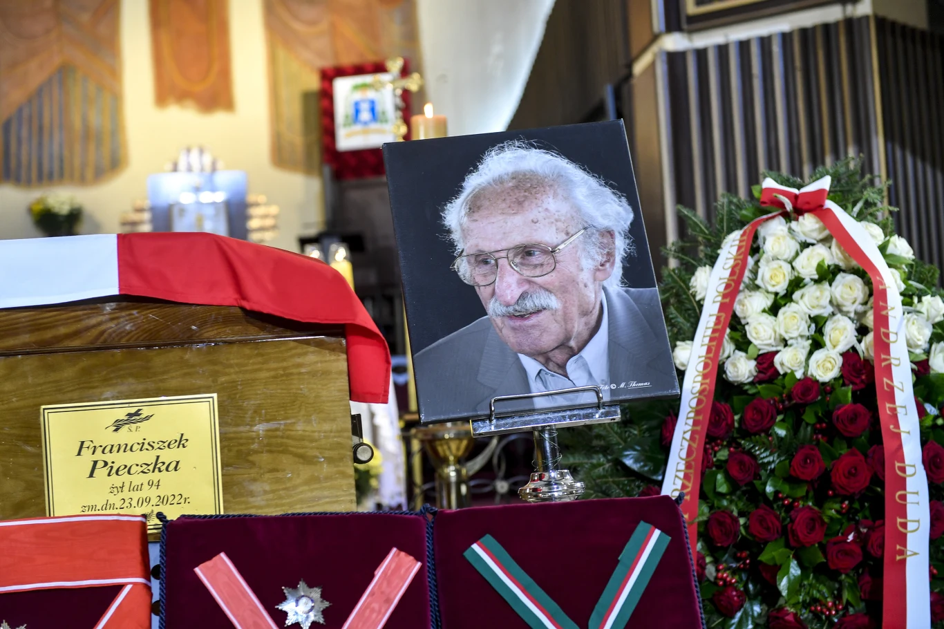 Pogrzeb Franciszka Pieczki Pogrzeb Franciszka Pieczki