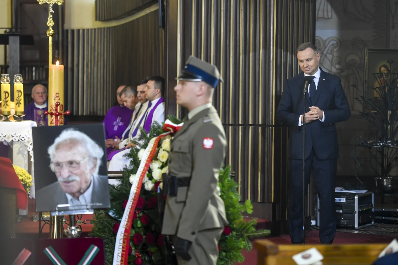 Andrzej Duda wygłosił przemówienie Andrzej Duda wygłosił przemówienie