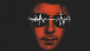 Phil Spector na plakacie reklamującym dokument Showtime