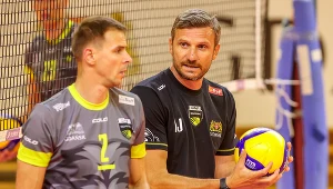 Trefl Gdańsk ma nowego trenera - to Chorwat Igor Juricić, na zdjęciu z Mariuszem Wlazłym