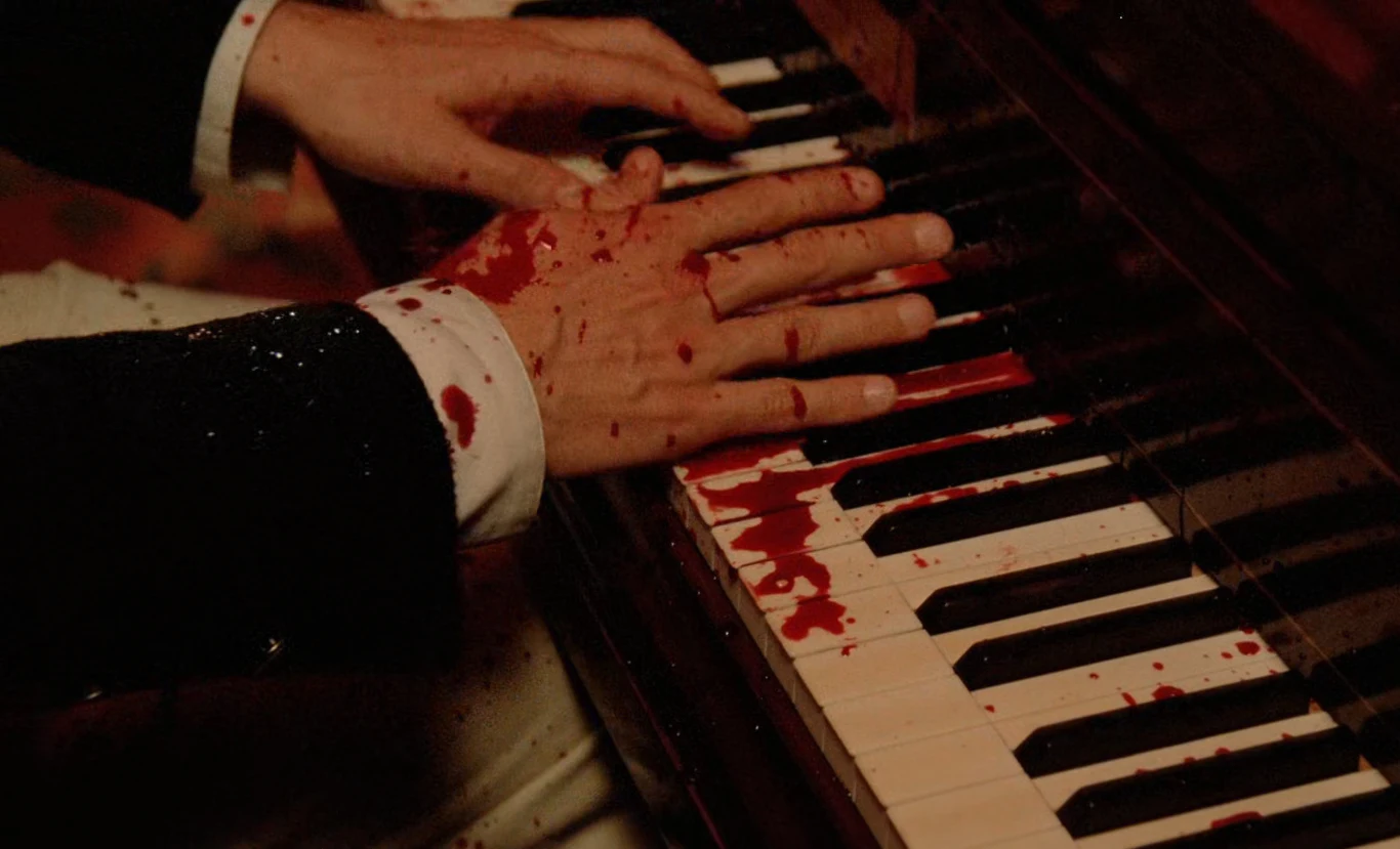 Scena z filmu "Błękitna nuta"