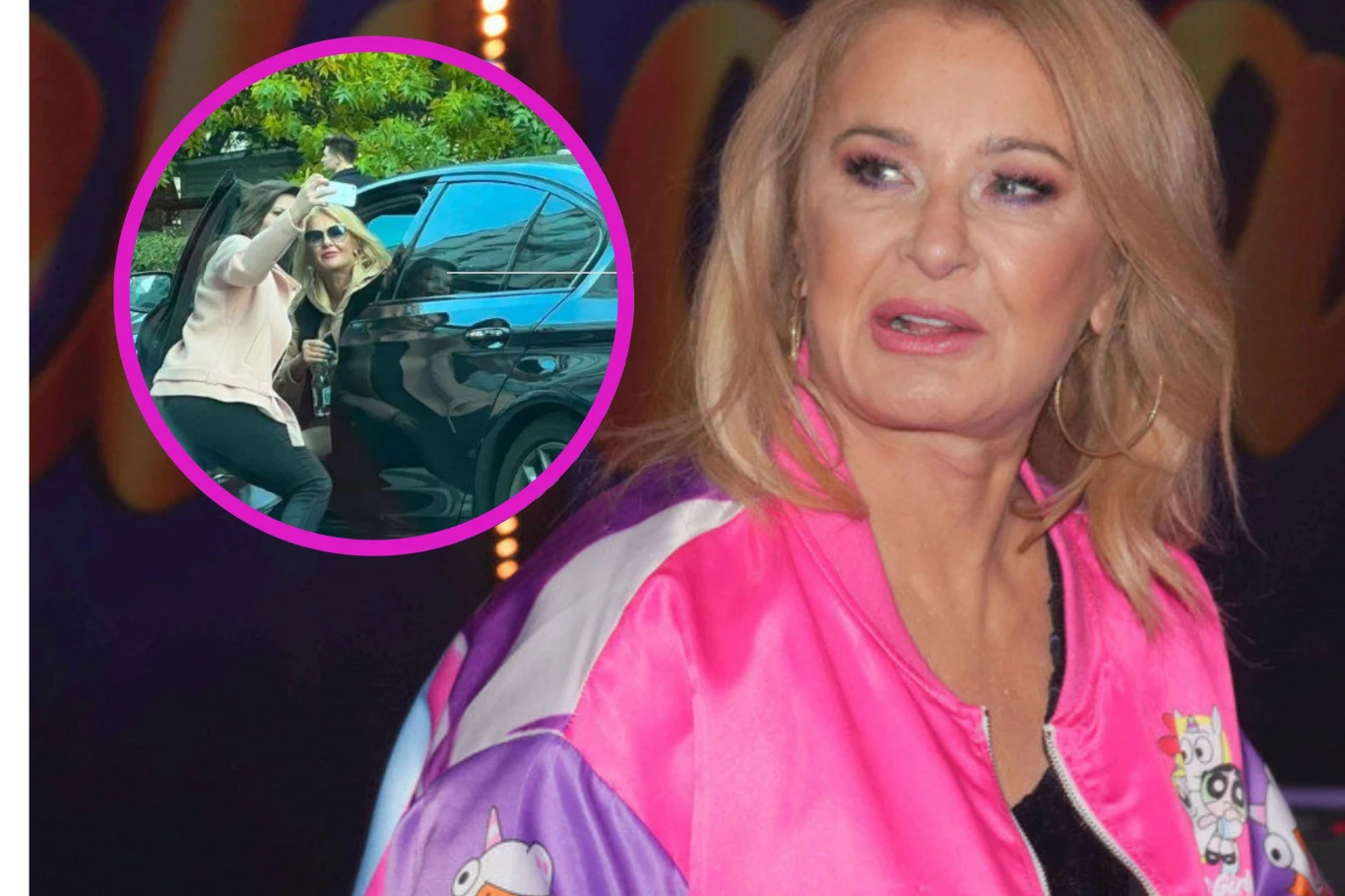 Majka Jeżowska tłumaczy się z blokowania drogi Majka Jeżowska tłumaczy się z blokowania drogi