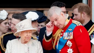 Królowa Elżbieta II i książę Andrzej w 2019 roku