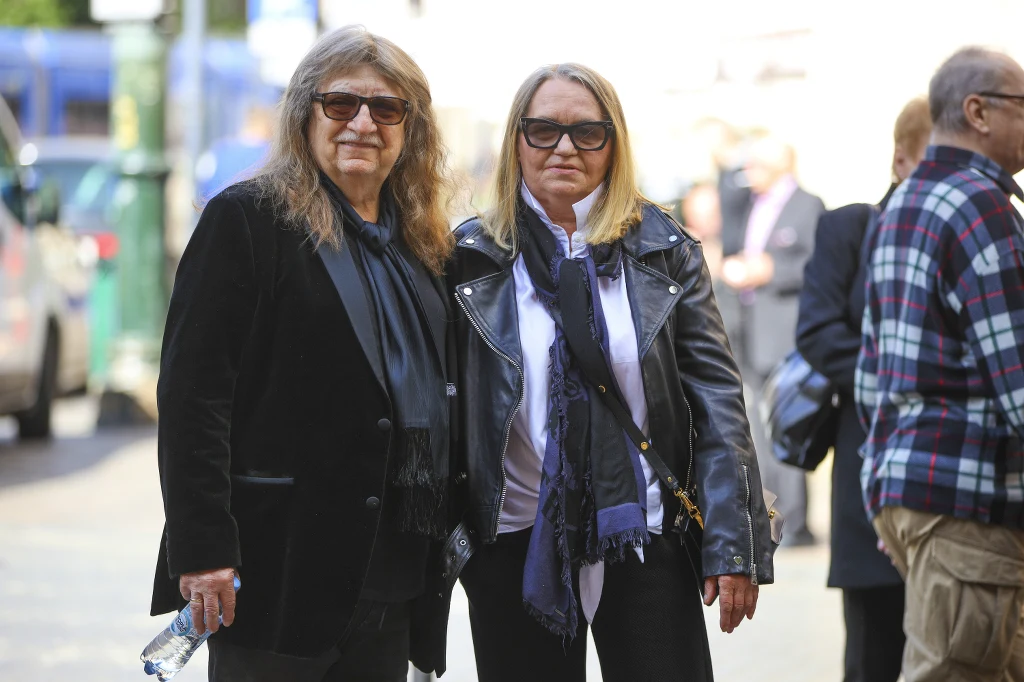 Andrzej Zieliński z żoną