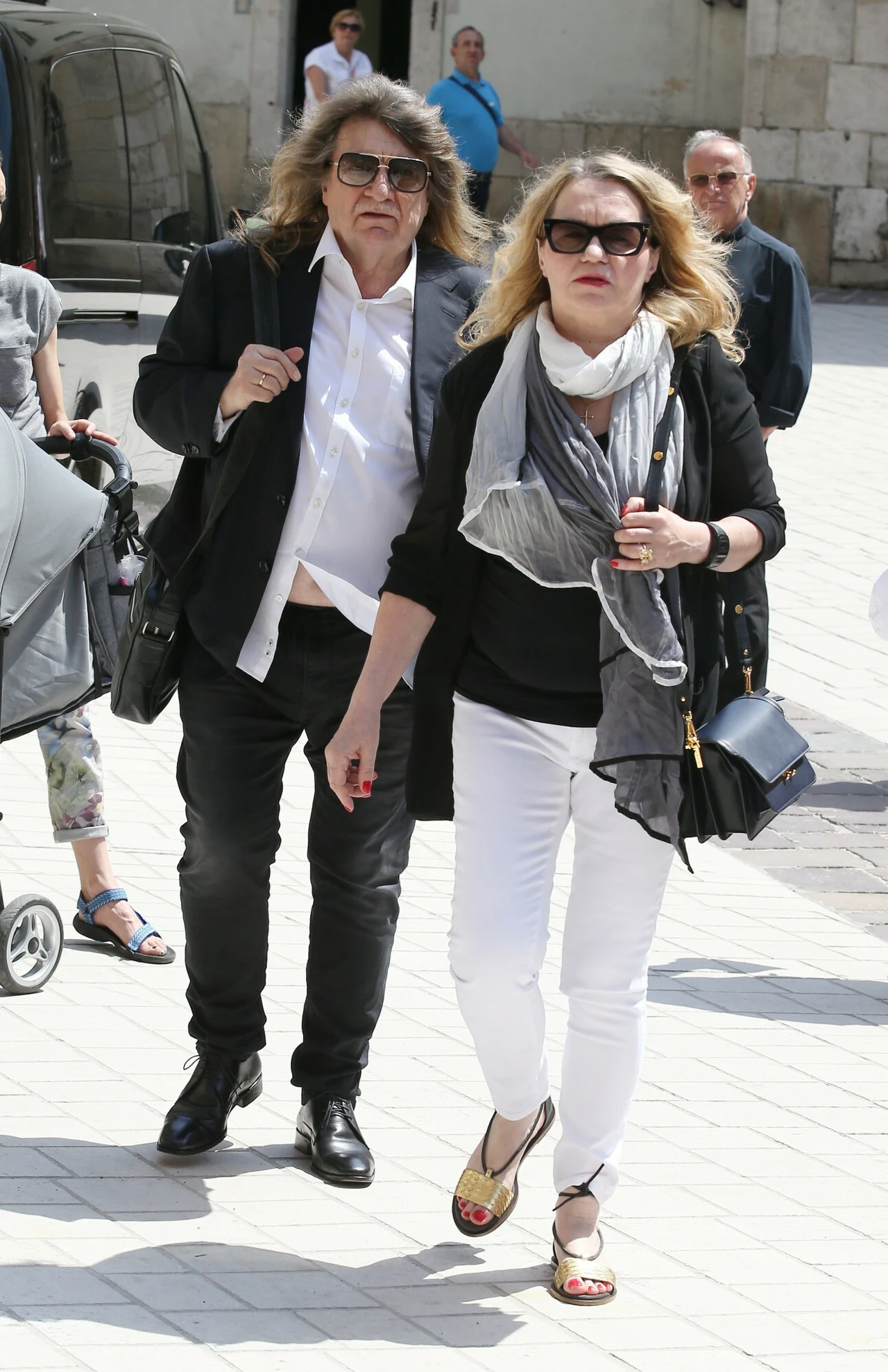 Andrzej Zieliński z żoną