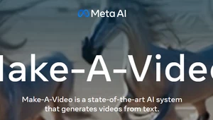 Make-A-Video generuje krótkie filmy z tekstu. Hej, Meta, to całkiem creepy!