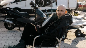 Rafał Zawierucha jako Patryk Vega w filmie "Niewidzialna wojna"