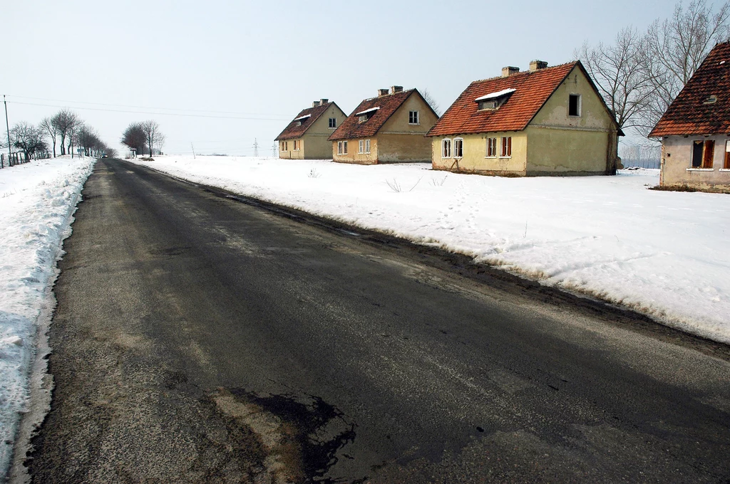 Żukowice - wieś wysiedlona przez Hutę Głogów