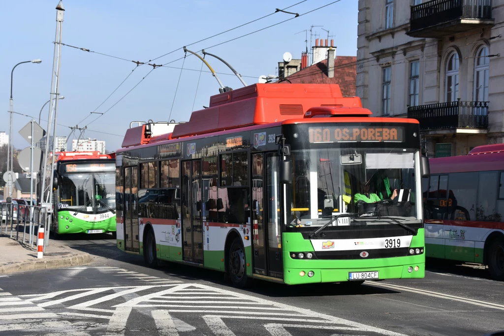 Trolejbusy znikają z ulic Lublina zastępowane autobusami z dieslem