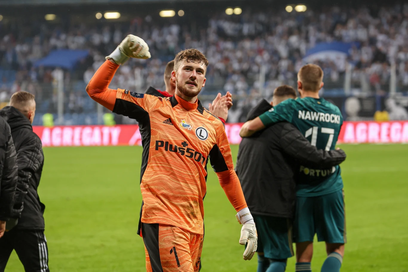 Kacper Tobiasz, bramkarz Legii Warszawa Kacper Tobiasz, bramkarz Legii Warszawa