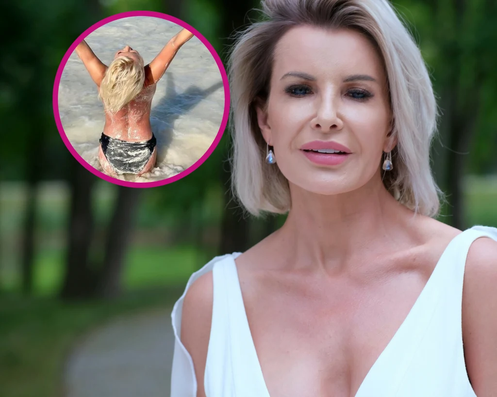 Joanna Racewicz pozuje topless