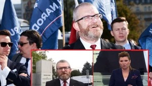 Wypowiedź Grzegorza Brauna cytowana w prokremlowskiej telewizji