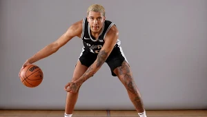 Jeremy Sochan w barwach San Antonio Spurs